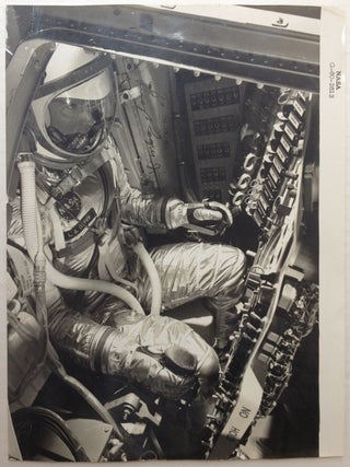 Item #253660 Signed NASA Photograph. Gordon COOPER