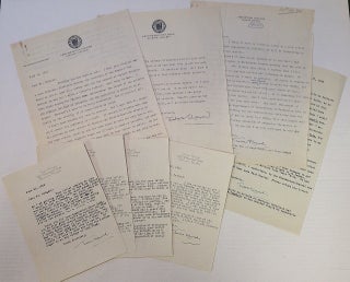Item #254392 Archive of Eight Typed Letters Signed. Theodore MAYNARD, 1890 - 1956
