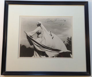 Item #255063 Framed Signed Photograph. Ruth ST. DENIS, 1879 - 1968