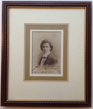 Item #255172 Framed Signed Photograph. Jan KUBELIK, 1880 - 1940