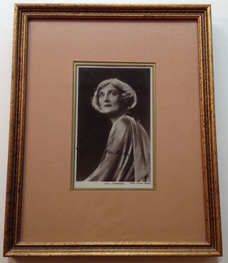 Item #256798 Framed Signed Photograph. Sybil THORNDIKE, 1882 - 1976
