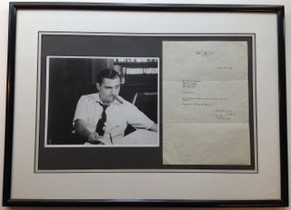 Item #256886 Framed Typed Letter Signed on personal stationery. Michael TODD, 1909 - 1958