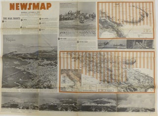 Item #260151 Newsmap Volume II No. 24; Monday, October 4, 1943. US War Department