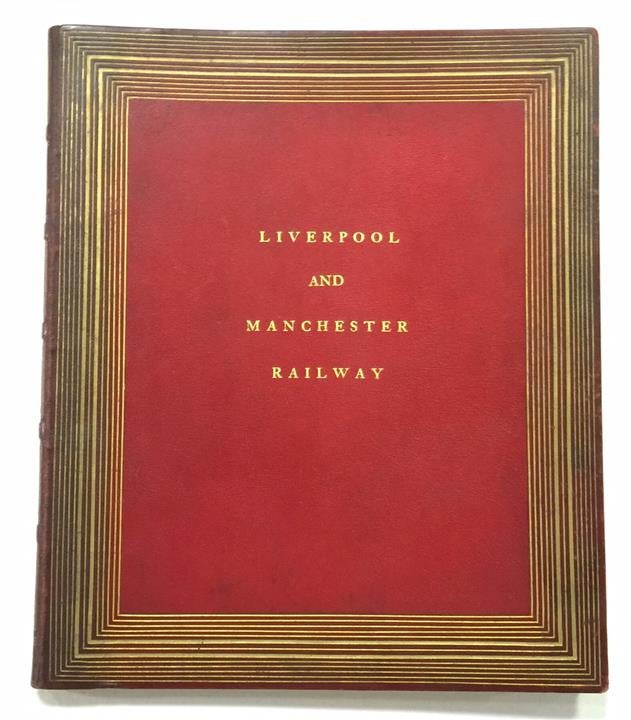 Item #260221 Coloured Views on the Liverpool and Manchester Railway, with a Plate of the Coaches, Machines, &c.; From Drawings Made on the Spot by Mr. T.T. Bury. T. T. BURY, Thomas Talbot.