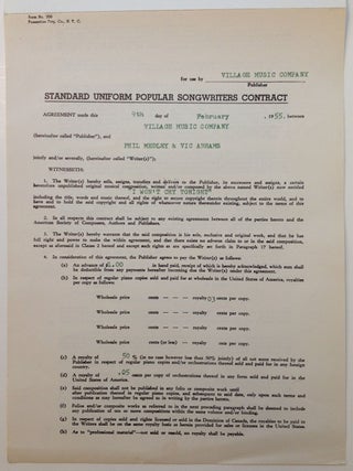 Signed Contract