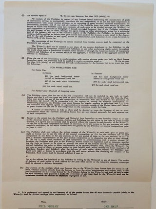 Signed Contract