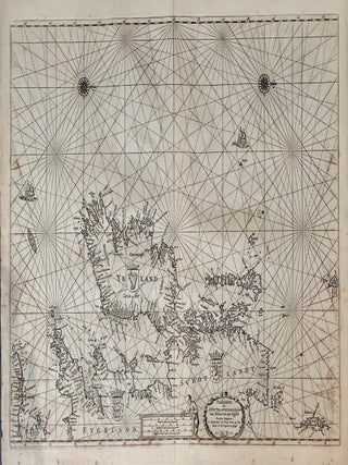 Item #260514 Paskaarte om Achter Yrlandt om te Zeylen van Hitlant tot aen Heijbat; [Map for...