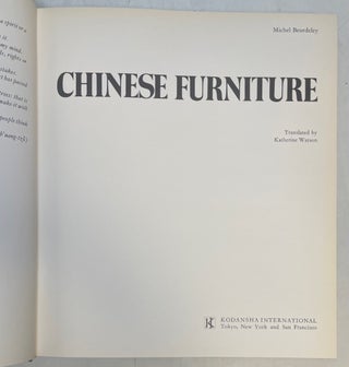 Chinese Furniture