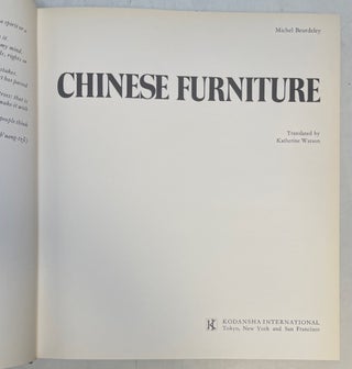 Chinese Furniture