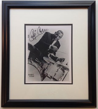 Item #261237 Framed Signed Photograph. Cozy COLE