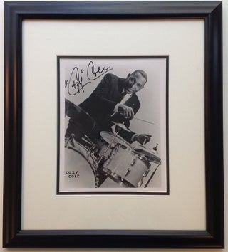 Item #261237 Framed Signed Photograph. Cozy COLE, 1909 - 1981