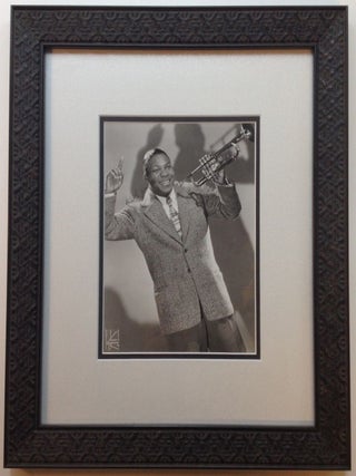 Item #261265 Framed Signed Vintage Photograph. William "Cat" ANDERSON