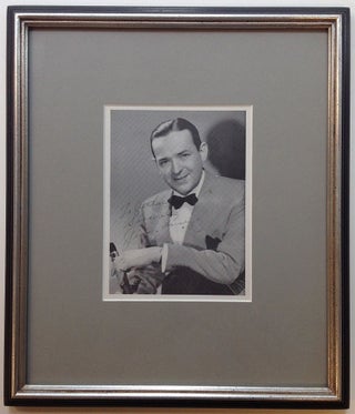 Item #261266 Framed Inscribed Photograph. Jimmy DORSEY, 1904 - 1957