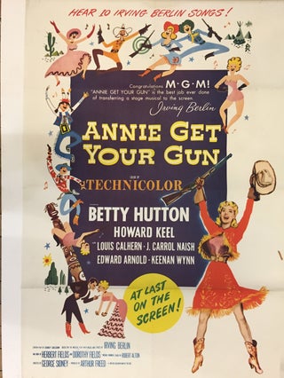 Item #261478 Annie Get Your Gun Movie Poster. POSTER