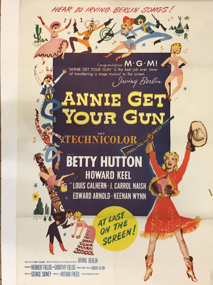 Item #261478 Annie Get Your Gun Movie Poster. POSTER.