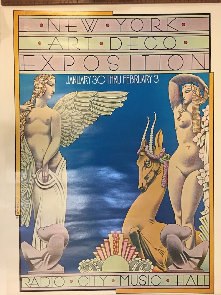 Item #261485 New York Art Deco Exposition; Radio City Music Hall. David Edward BYRD.