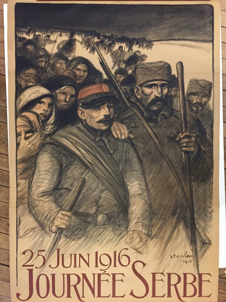 Item #261491 25 Juin 1916: Journee Serbe. Theophile Alexandre STEINLEN.