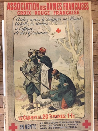Item #261501 Association des Dames Francaises: Croix Rouge Francaise. Lucien JONAS