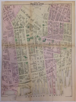 Item #262290 City of Portland, Parts of 5th, 6th, and 7th Wards. Frederick W. BEERS