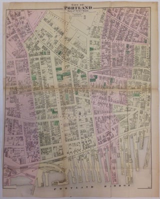 Item #262290 City of Portland, Parts of 5th, 6th, and 7th Wards. Frederick W. BEERS