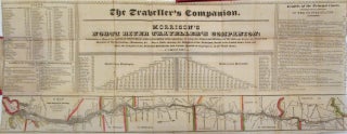 Item #262832 Morrison's North River Traveller's Companion Containing a Map of the Hudson or North...