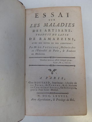 Essai sur les Maladies des Artisans