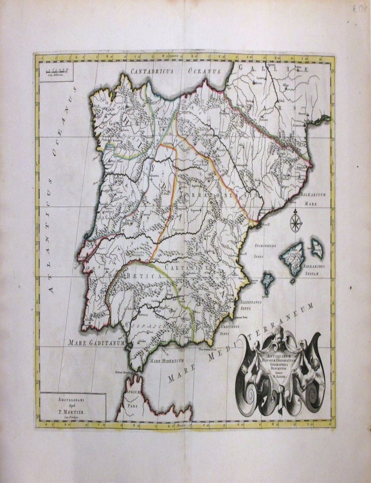 Item #263133 Antiquorum Hispaniae Episcopatuum Geographica Descriptio. Pierre MORTIER.