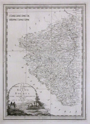 Item #263138 La Parte Occidentale del Regno di Boemia Delineata Sulle Ultime Osservazioni. G. M....