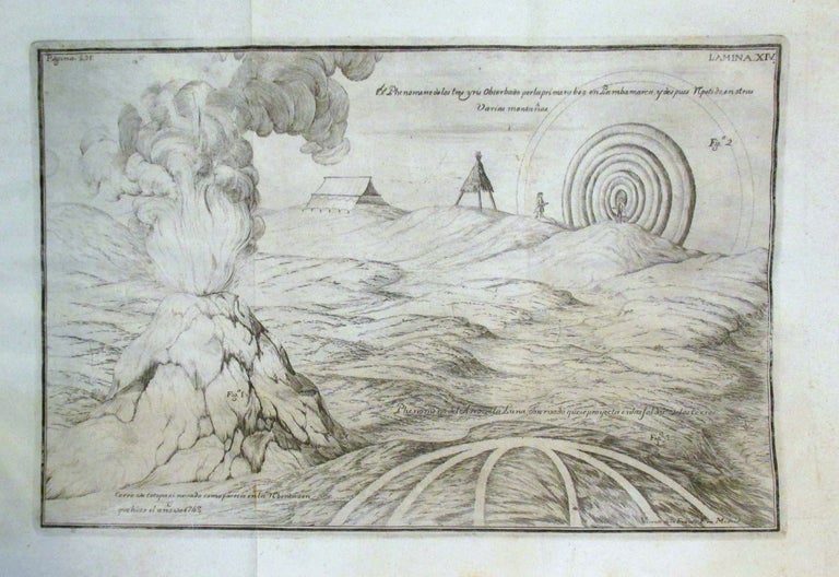 Item #263224 Cerro de Cotopaxi nevado como parecio en la el bentazon que hizo el ano de 1743. Jorge JUAN, Antonio DE ULLOA.