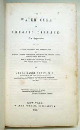 The Water Cure in Chronic Disease.