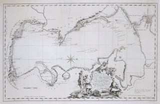 Item #263681 A plain chart of the Caspian Sea. Thomas WOODROOFE
