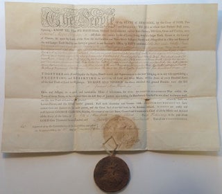 Item #263735 Historically Important partly-printed document signed as Governor of New York....