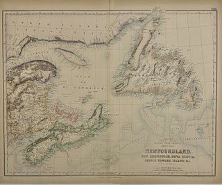 Item #264467 British North America, Sheet 1, East. Newfoundland, New Brunswick, Nova Scoria,...