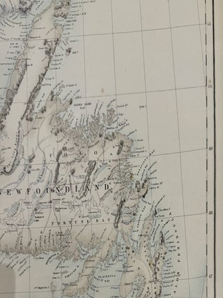 British North America, Sheet 1, East. Newfoundland, New Brunswick, Nova Scoria, Prince Edward Island etc.