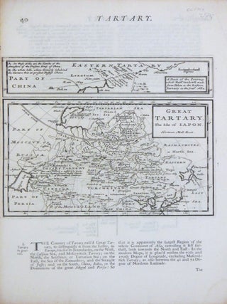 Item #264504 Great Tartary, The Isle of Japon. Herman MOLL