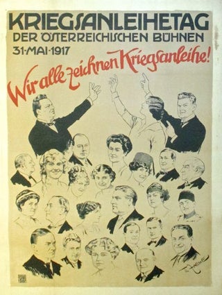 Item #265570 Kriegsanleihetag der Osterreichischen Buhnen. Thomas FASCHE