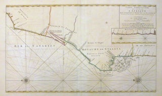 Item #265728 Carte Particuliere des Costes de l'Afrique qui comprend le Royaume de Gualata...