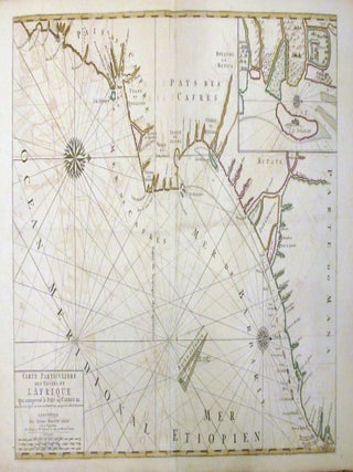 Item #265731 Carte Particuliere Des Costes De L' Afrique Qui comprend le Pays De Cafres etc....
