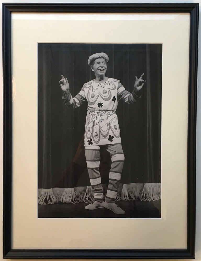Item #266076 Framed Inscribed Photograph. Milton BERLE.
