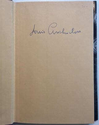 Item #266400 The Education of Oscar Fairfax. Louis AUCHINCLOSS