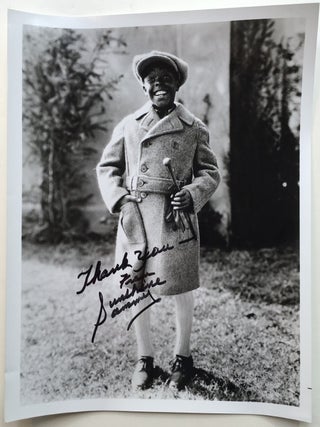 Item #266433 Signed Photograph. Ernie "Sunshine Sammy" MORRISON