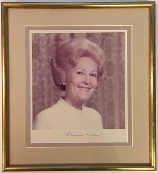 Item #266530 Framed Signed Photograph. Pat NIXON