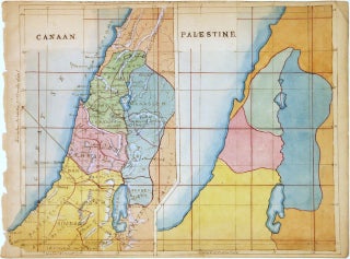 Item #267840 Canaan. Palestine. ANONYMOUS, Manuscript map