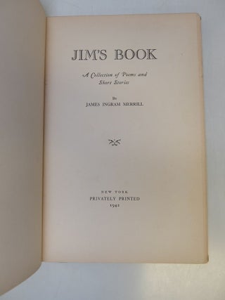 Jim's Book: A Collection of Poems and Short Stories
