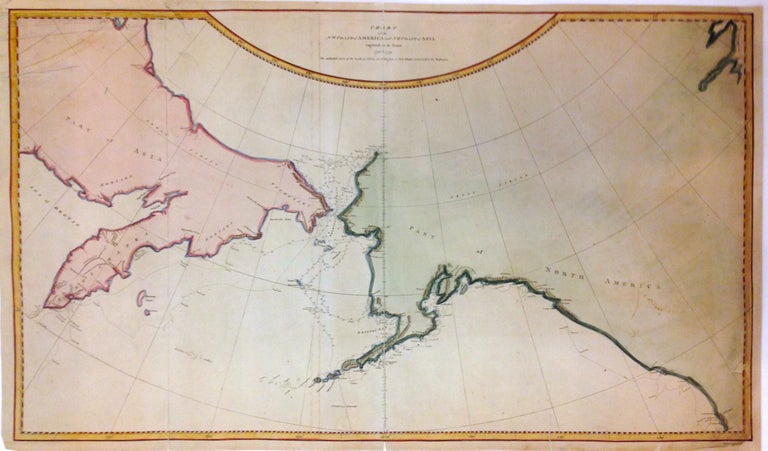 Item #271442 Chart of the N.W. Coast of America and N.E. Coast of Asia explored in the Years 1778 & 1779. James COOK.
