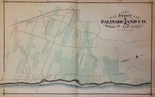Item #271641 Map of the Property of the Palisade Land Co. Bergen Co. New Jersey. A. H WALKER