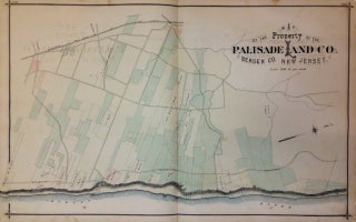Item #271641 Map of the Property of the Palisade Land Co. Bergen Co. New Jersey. A. H. WALKER