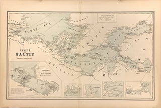 Item #272208 Chart of the Baltic from Admiralty & Russian Surveys. Charles DESILVER