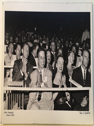 Item #272292 Signed Photograph of John Hammond at the Newport Jazz Festival. Paul HOEFFLER