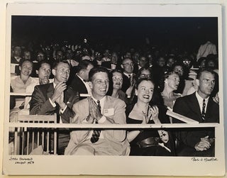 Item #272292 Signed Photograph of John Hammond at the Newport Jazz Festival. Paul HOEFFLER, 1937...